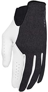 Callaway Golf X Spann Herren-Golfhandschuh (Serie 2022), Schwarz-Weiss, M