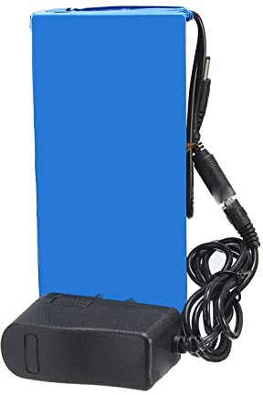 CSTAL Batteria Ricaricabile agli Ioni di Litio DC 12V 10Ah, Batteria Portatile Ai Polimeri di Litio, per Apparecchiatura di Alimentazione 12V Mini Lampada A LED per Cassa Acustica, con Caricabatterie