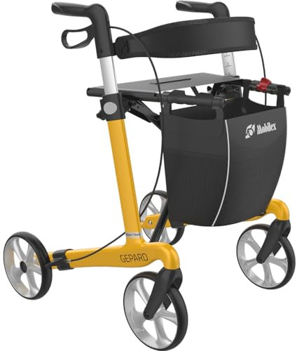 Mobilex Leichtgewichtrollator Gepard 62 cm gelb