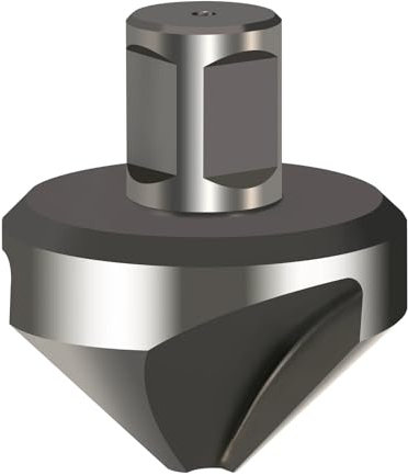 1 pz 30 40 50 mm HSS svasatore con gambo Weldon da 3/4 3 lame 90 gradi smussatura fresa for trapano magnetico for smussare(40mm)