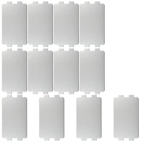 12 PCS Plaques Mica pour Micro-ondes, Plaque Mica 116×64×0,3 mm, Couvercle de Guide d’Ondes pour Réparation de Micro-Ondes, Isolation Haute Température