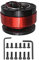 Riloer Volant à dégagement rapide universel 6 trous Snap Off Boss Kit pour course/rallye/sport automobile
