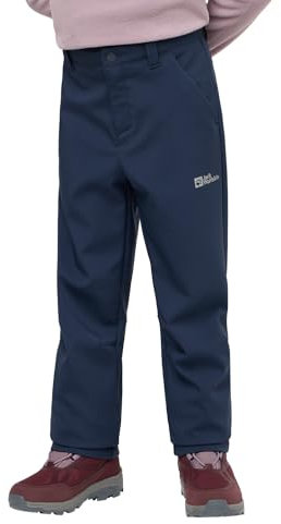 Jack Wolfskin Unisex Kinder Fourwinds Pants K Wanderhose, Night Blue, 164 EU