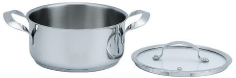 Cacerola Con Tapa Haeger PA-16H.010A Gris Ø 16 cm