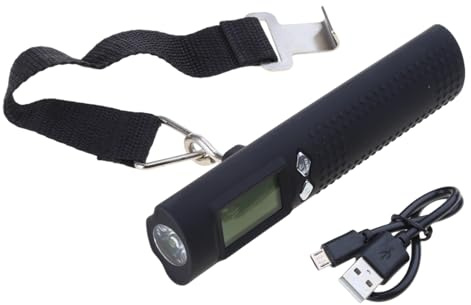 Pèse-bagages numérique portable à suspendre - Pèse-bagages pour valise de voyage avec alimentation et lampe de poche