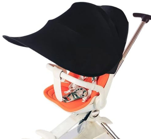 Ruwshuuk Extensor de parasol para cochecito, toldo para cochecito | Extensor ajustable con protección UV, parasol plegable para asientos de coche para niños pequeños, moisés, cochecito, cuna