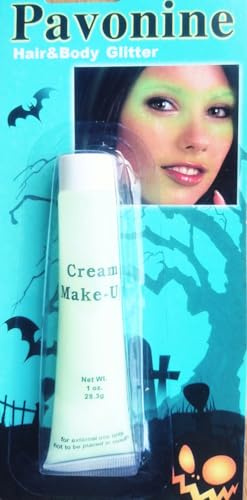 Hair and Body Glitter Glow Paint – Glow in the Dark Invisible – Phosphorescent - Charge to Glow 28g