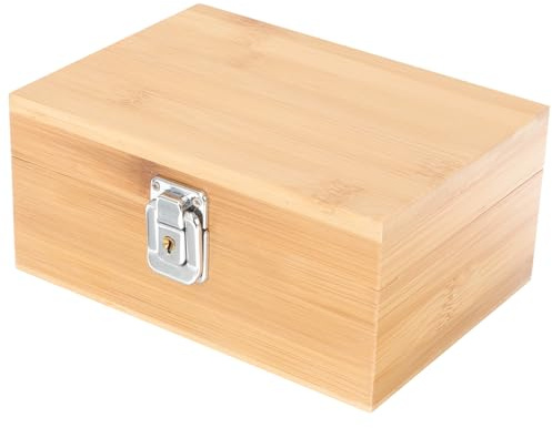 Hemobllo Humidor Frescos de Portátil para de Resistente Viaje Madera Diseño Mantener, Moderno y Compacto Adecuado Cigarros para Almacenamiento y Viajes