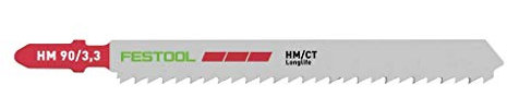 Festool Stichsägeblatt HM 90/3,3 PLASTICS LAMINATE