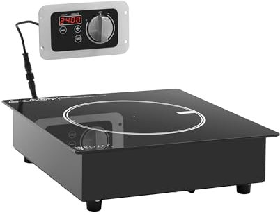 Royal Catering RCIK-3500ICB.1 Induktionskochplatte Einbau 17 cm 10 Stufen Timer Induktionsplatte Einbau Kochplatte Induktion Einbau Einbau induktionskochplatte Einbau induktionsplatte