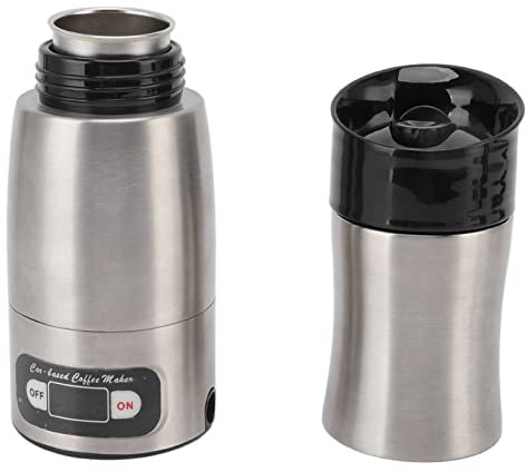 Macchina da caffè Elettrica Portatile Macchina da caffè da Viaggio Macchina da caffè Portatile per Auto 12V 24V con Accendisigari