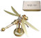 Meiurlex 3D Puzzle Steampunk Model Kits, 100+PCS Stereo Dragonfly Metal Mechanical Jigsaw DIY Assembly Metal Insect 3D Model for Adults Birthday Gift