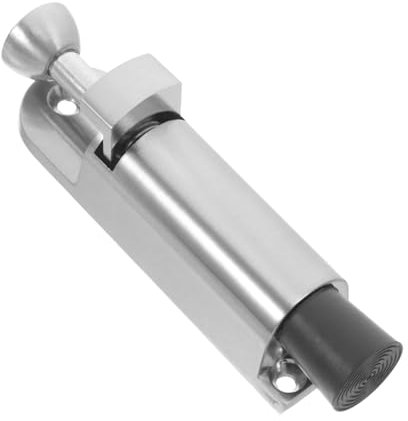 Angoily Zinc Alloy Spring Loaded Door Latch for Double Doors Secure Door Bolt Hardware Easy Operation for Home Office Gate Security