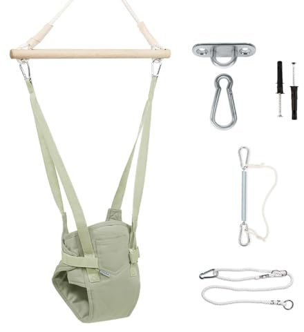 MAMOI® Türhopser Baby ab 6 Monate, Hopser Baby Jumper Bouncer, Babyschaukel für türrahmen, Schaukel Indoor, Türschaukel, Hüpfer, Kinderschaukel, Tür Hopper, Babyhopser Swing