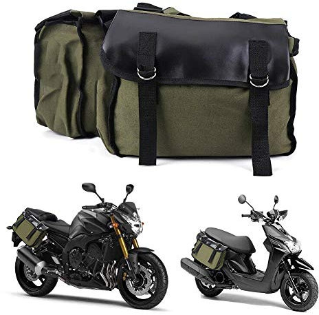 Large Capacity Motorcycle Tail Package Waterproof Motorbike Saddle Bag Double Luggage Rack Bag Side Backpack Packing Bag Bicycle Equipment