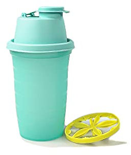 Tupperware Backen Mix-Fix Mini 250 ml türkis Frische-Mix Mini-Shaker Shaky