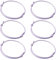 PandaHall 50pcs Korean Waxed Polyester Cord Bracelets Adjustable Friendship Cord Bracelets Handmade Braided Cord Protection Bracelets Lucky Bracelets for Women Girls, Lilac