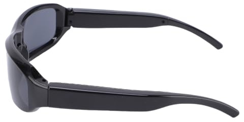 Fockety 1080P Camera Sunglasses, Anti Shake Wide Angle Lens Sports Action Camera Glasses with Single Click Photo Double Click Video Recording, for First Person Perspective Cycling