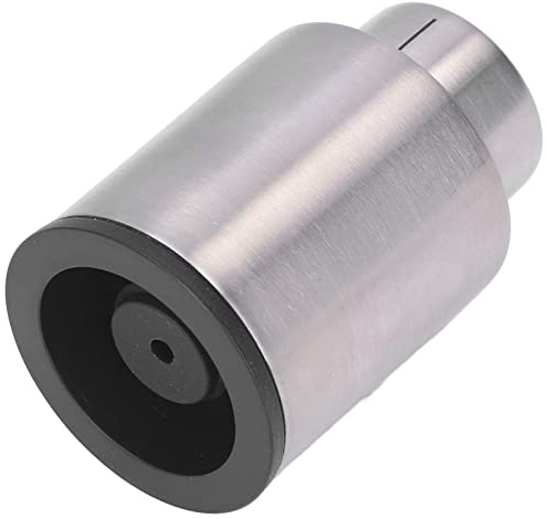 Aumotop Weinstopfen Vakuum, Weinflaschen-Vakuumstopfen, Versiegelung, Wiederverwendbar, Auslaufsicher, Presskorken, Silberfarben, für Weinliebhaber zu Weihnachten