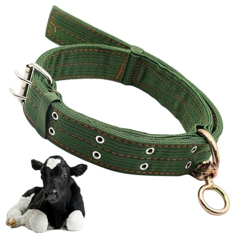 Collier Pour Chèvre - Collier Réglable Pour Veau Et Animal De Ferme,Équipement De Gestion Pour Pâturage Transport Formation Alimentation,Harnais De Traction Pour Veau Et Cheval