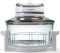 PremierTech Forno Alogeno ad Aria Ventilato, 17 litri, 1400 watt, Cuoce Senza Olio, Gratina, Arrostisce, Scongela, Essicca, Sterilizza, Bianco, PT-FA12