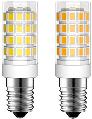 SZKOV 2-Pack E14 LED Bulb European Base 4W Turkish Light Bulb AC120V Electric Window Candle Lamp for Chandelier,Ceiling Fan,Pendant,Wall Sconce Fixtures 40W Equivalent Warm White 3000K