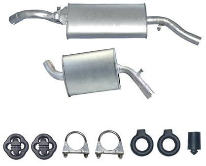 Ferroz Export Ersatz für Auspuffanlage VW Golf 2 II (19E, 1G1) 1.8, 1.8i BJ. 1984-1991 Auspuff