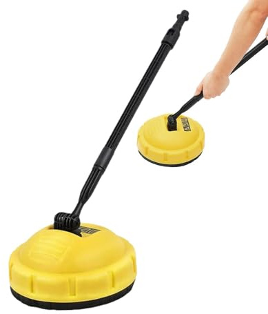 Limpiador De Superficies Para Lavadora A Presión, Cepillo De Alta Presión - Cepillo De Limpieza Giratorio Multisuperficie | Cepillo Exfoliante Multisuperficie Con Mango Largo, Limpiador De Alta Presió