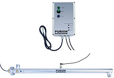PURION 2500 36W purificación de agua con sistema UV para la desinfección de 2.500 l/h de agua potable con control de sensores