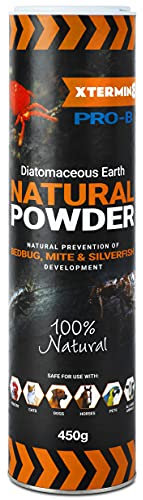 Xtermin8Prob - Bedbug - Diatomaceous Earth 100% Natural Powder - Treatment Killer Bed Bugs Exterminator