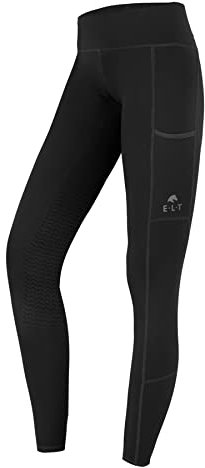 ELT Thermo-Reitleggings Ella, schwarz, Gr. 46