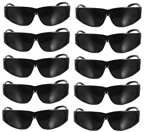 Lot de 10 paires de lunettes de soudage anti-buée Lunettes de de de de de soudage de