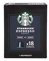 Capsules café Starbucks Nespresso Espresso Roast X18