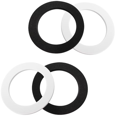Qrity 4 Stycken Tätningsringar Ersättningstätningsset för Avloppsutrustning, O-Ringstätningar, för Qrity 84 mm Sköljserie (ASIN # B0B5CLZYB3)