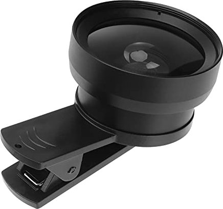 HOMSFOU 2 1 Kameraobjektiv Telefonkamera Handy-stativ Rohrkamera Makroobjektiv Für Telefon Objektiv-Set Linsenlupen-Set Handy-Kamera-objektiv-kit Fischaugenlinse Für Zuschauer Black