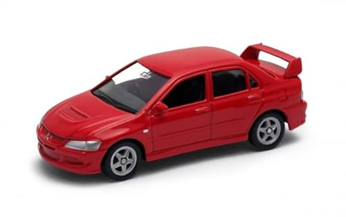 OPO 10 - Auto in Miniatura Compatibile con Mitsubishi Lancer Evolution VIII, Scala 1:64, 3 Pollici (7,5 cm), Welly SUP49