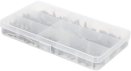 BUGUUYO 210pezzi Kit Di Viti Autofilettanti Carbonio Con Testa Cupola e Rondelle Di Viti Per Progetti Fai Te e Uso Industriale - Facile Installazione e Rimozione