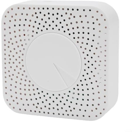 Zilimontt Mini détecteur de dioxyde de carbone, détecteur de qualité de l'air WiFi 6 en 1, compatible avec Zigbee, alarme de qualité de l'air alimentée par batterie pour la sécurité de la maison et de