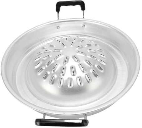 BAFOVY 2 in 1 BBQ Grill Pan with Hot Pot, 30cm Non-Stick Aluminum Grill Pan for Indoor Outdoor Use, Even Heating Charcoal Pan Compatible with Gas Stove