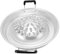 BAFOVY Thai BBQ Grill Pan 2 in 1 Non Stick Even Heating Aluminum Hot Pot Grill Charcoal Pan for Indoor Outdoor with Gas Stove Compatibility (30cm/11.81in Original Color)