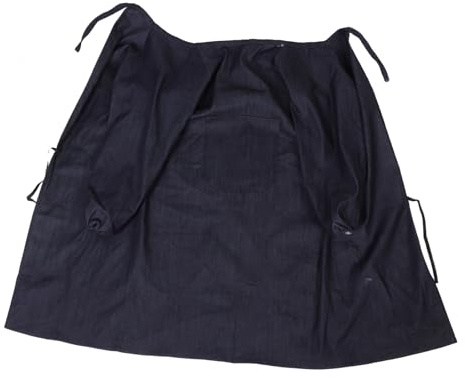 Angoily Delantal De Trabajo Reversible Manga Larga Con Bolsillos Resistentes Para Mujer Delantal Trabajo Mujer Limpieza