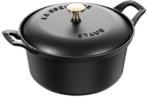 STAUB Ligne Vintage, gusseisen, Schwarz, 20 cm, 29 x 22 x 15 cm