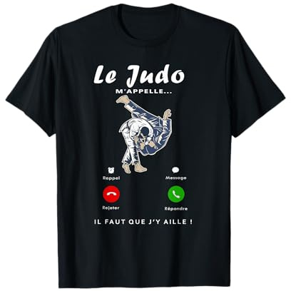 Le Judo M'appelle, Cadeau Fan de Judo Homme Enfant Judoka T-Shirt