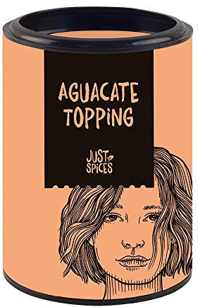 Just Spices Aguacate Topping, 60 g, Un toque crujiente y sabroso para tus platos con aguacate