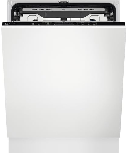 Electrolux EEG68500L Lavavajillas Integrable, 60 cm, 14 Cubiertos, Secado AirDry, Cristalería, 8 Programas, 4 Temperaturas, Cavidad XXL, 44 dB(A), Conexión Wifi, Serie 700, Clase B