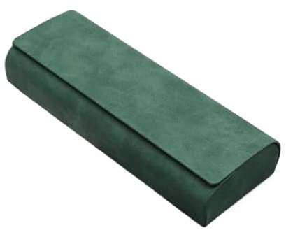 Étui à lunettes à coque rigide for hommes et femmes, étui à lunettes en cuir PU Portable Anti-extrusion, boîte de rangement for lunettes de soleil, pochette pliante for lunettes Étui à Lunettes Rigide