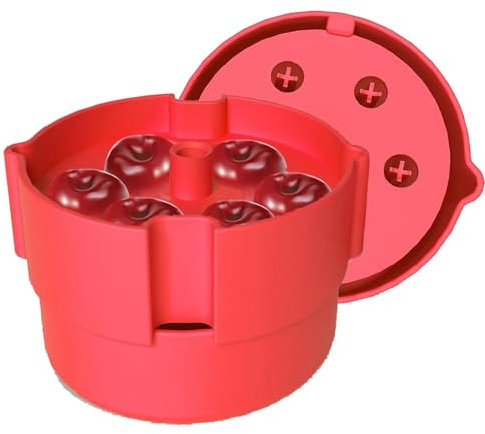 Snocciolatore per ciliegie, strumento per rimuovere le olive, snocciolatore per olive, snocciolatore per ciliegie portatile multiplo, per la casa, risparmia e spazio per preparare marmellate e