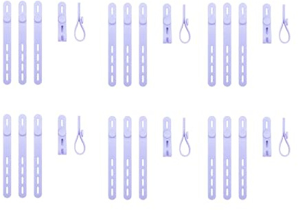 RGYBAO 30 bridas de silicona para cables, organizadores de cables elásticos, para el hogar, oficina, cocina