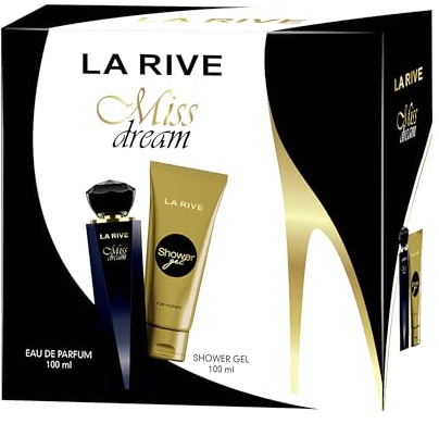LA RIVE Miss Dream Geschenkset für Damen - Eau de Parfum 100ml & Duschgel 100ml - Eleganter und femininer Duft Damenduft Frauenduft Parfüm