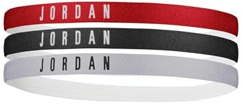 Jordan Headbands 3PK Bandeau pour Adulte Unisexe Multicolore Taille Unique